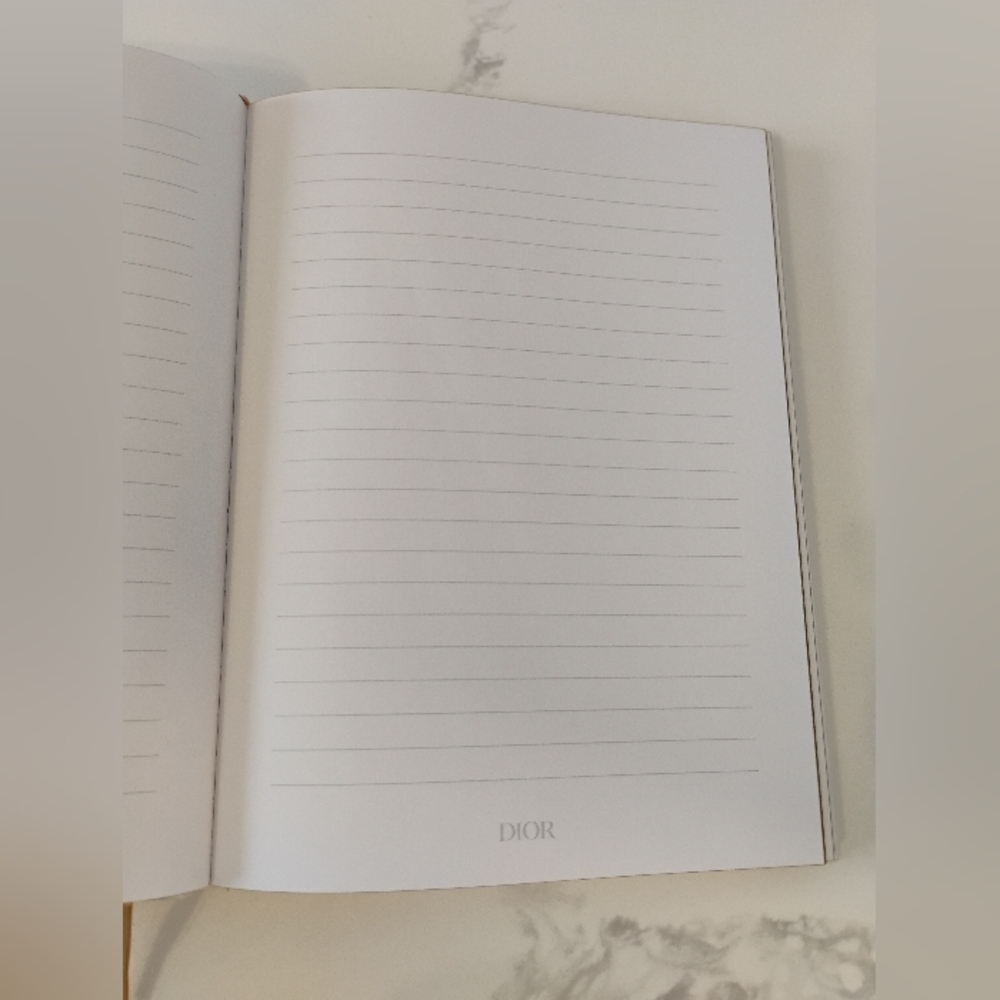 NEW Dior Floral Notebook with Green Band - Picture 7 of 8